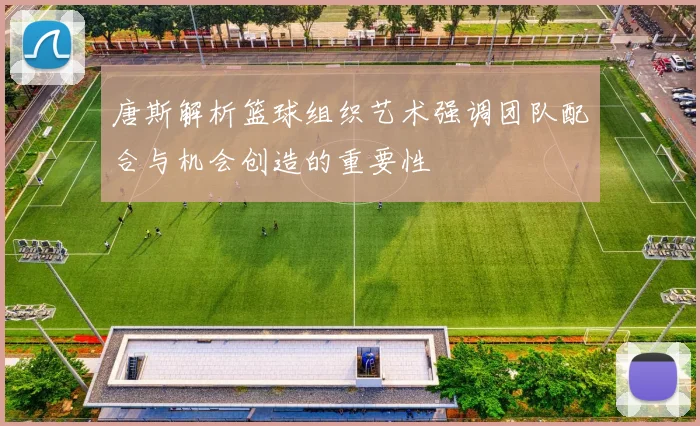 唐斯解析篮球组织艺术强调团队配合与机会创造的重要性